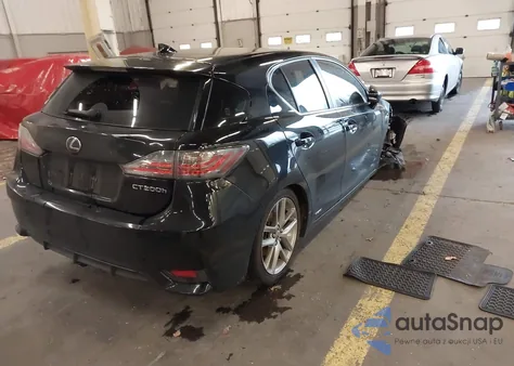 2015 Lexus Ct 200H из США, поврежденный, VIN JTHKD5BH2F2236013